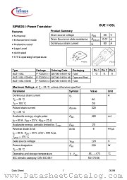 BUZ110SL datasheet pdf Infineon