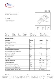 BUZ172E3045A datasheet pdf Infineon