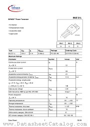 BUZ21L datasheet pdf Infineon