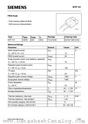 BYP101 datasheet pdf Infineon