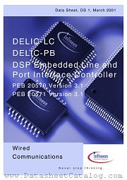 PEB20571-FV3.1 datasheet pdf Infineon
