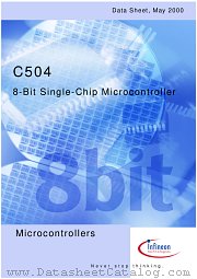 SAB-C504-2RM datasheet pdf Infineon