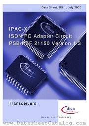 PSB21150-HV1.3 datasheet pdf Infineon