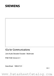 PSB7238-FV2.1 datasheet pdf Infineon