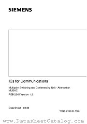 PEB2245-NV1.2 datasheet pdf Infineon