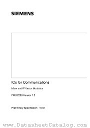 PMB2208-R datasheet pdf Infineon