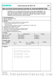 PSB21525-FV2.1 datasheet pdf Infineon