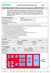 PSB2163-NV3.1 datasheet pdf Infineon