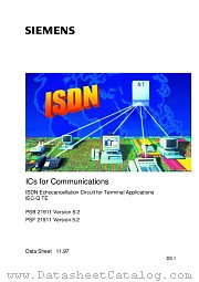 PSB21911-NV5.2 datasheet pdf Infineon