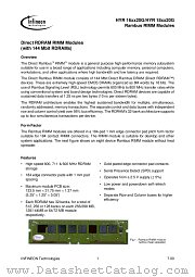 HYR183220G-753 datasheet pdf Infineon