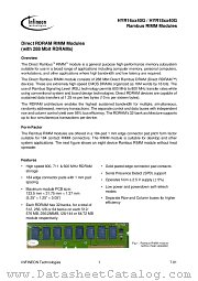 HYR1812840G-653 datasheet pdf Infineon