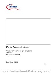 PSB4851T datasheet pdf Infineon