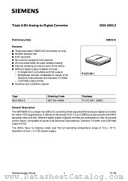 SDA9205-2 datasheet pdf Infineon