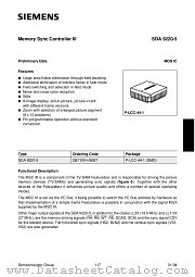 SDA9220-5GEG datasheet pdf Infineon
