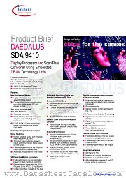 SDA9410GEG datasheet pdf Infineon