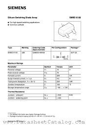 SMBD6100 datasheet pdf Infineon