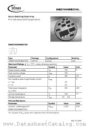 SMBD7000/MMBD7000 datasheet pdf Infineon
