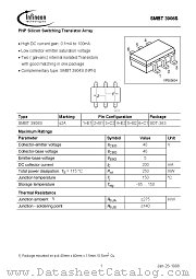 SMBT3906S datasheet pdf Infineon