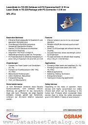 SPL2F85 datasheet pdf Infineon