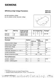 SXTA42 datasheet pdf Infineon