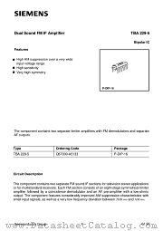 TBA229-5 datasheet pdf Infineon