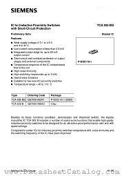 TCA505B datasheet pdf Infineon