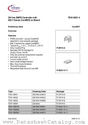 TDA16832G datasheet pdf Infineon