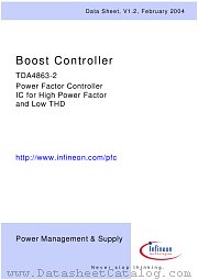 TDA4863-2 datasheet pdf Infineon