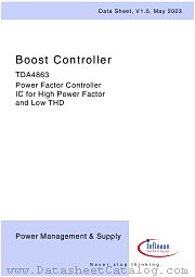 TDA4863G datasheet pdf Infineon
