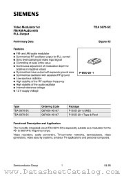 TDA5670-5X datasheet pdf Infineon