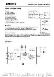 TLE4224-2 datasheet pdf Infineon