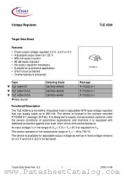 TLE4284 datasheet pdf Infineon