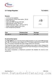 TLE4285-G datasheet pdf Infineon