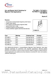 TLE4935-2L datasheet pdf Infineon