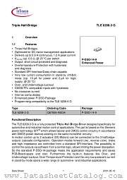 TLE6208-3G datasheet pdf Infineon