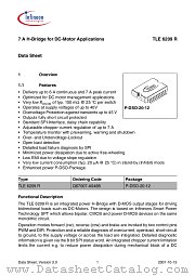 TLE6209R datasheet pdf Infineon