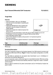 TLE6252-G datasheet pdf Infineon