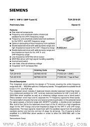TUA2019-5X datasheet pdf Infineon