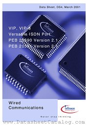 PEB20591-HV2.1 datasheet pdf Infineon