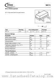 BAR74 datasheet pdf Infineon