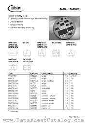 BAS70-07 datasheet pdf Infineon