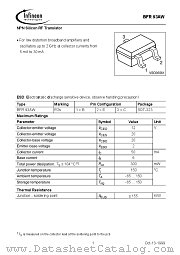 BFR93AW datasheet pdf Infineon