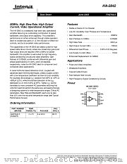 HA-2842 datasheet pdf Intersil