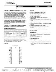 HC5504B datasheet pdf Intersil