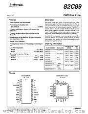 82C89 datasheet pdf Intersil