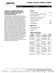 HI-508A datasheet pdf Intersil