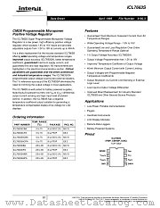 ICL7663S datasheet pdf Intersil