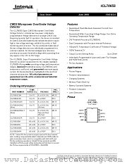 ICL7665S datasheet pdf Intersil