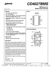 CD4027BMS datasheet pdf Intersil