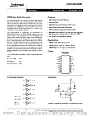 CD4049BMS datasheet pdf Intersil
